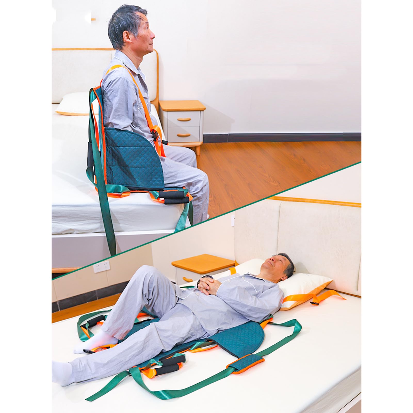 Tablas de Transferencia Cinturón de Transferencia para Silla de Ruedas Tabla Deslizante para Cinturones de Transferencia para Silla de Ruedas Almohadilla para Asiento de transferen