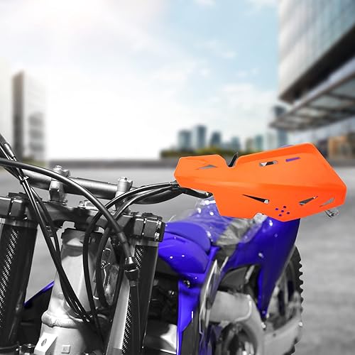 Miniatura 10 de PRO CAKEN Manillar universal de 78 pulgadas, 0.866 in y 1 18 pulgadas, 1.102 in, soporte de nailon para motocross ATV para SX SXF EXC XCW-rojo