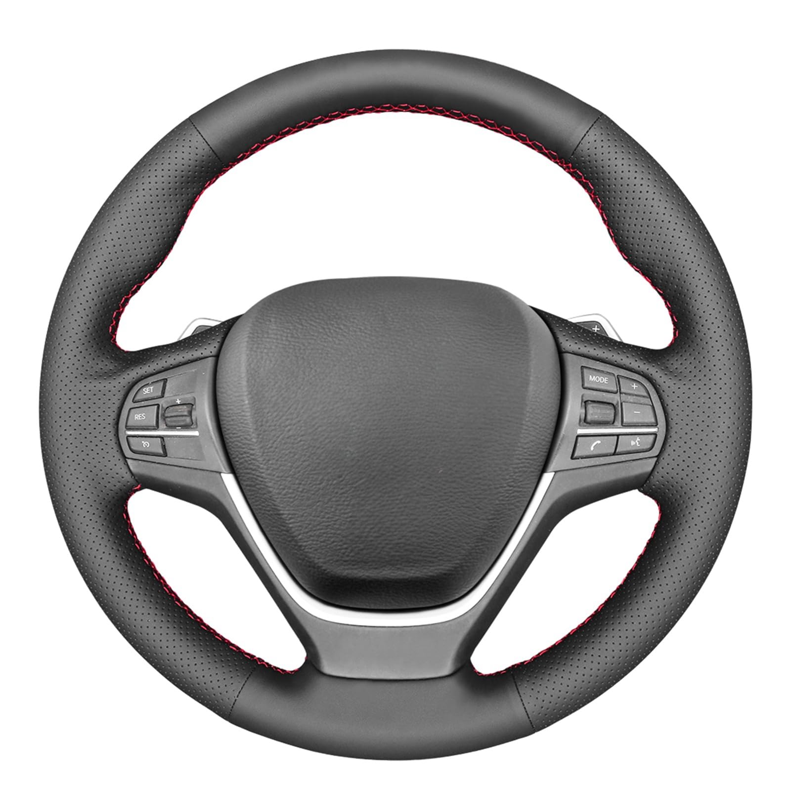 MEWANT Passgenauer Lenkradbezug zum Nähen für BMW X3