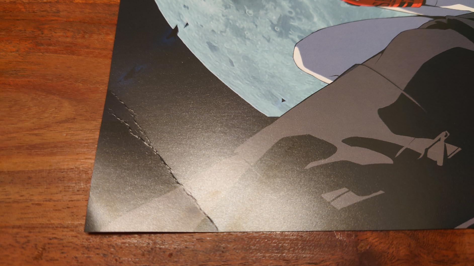 特典に折り目が付いていました