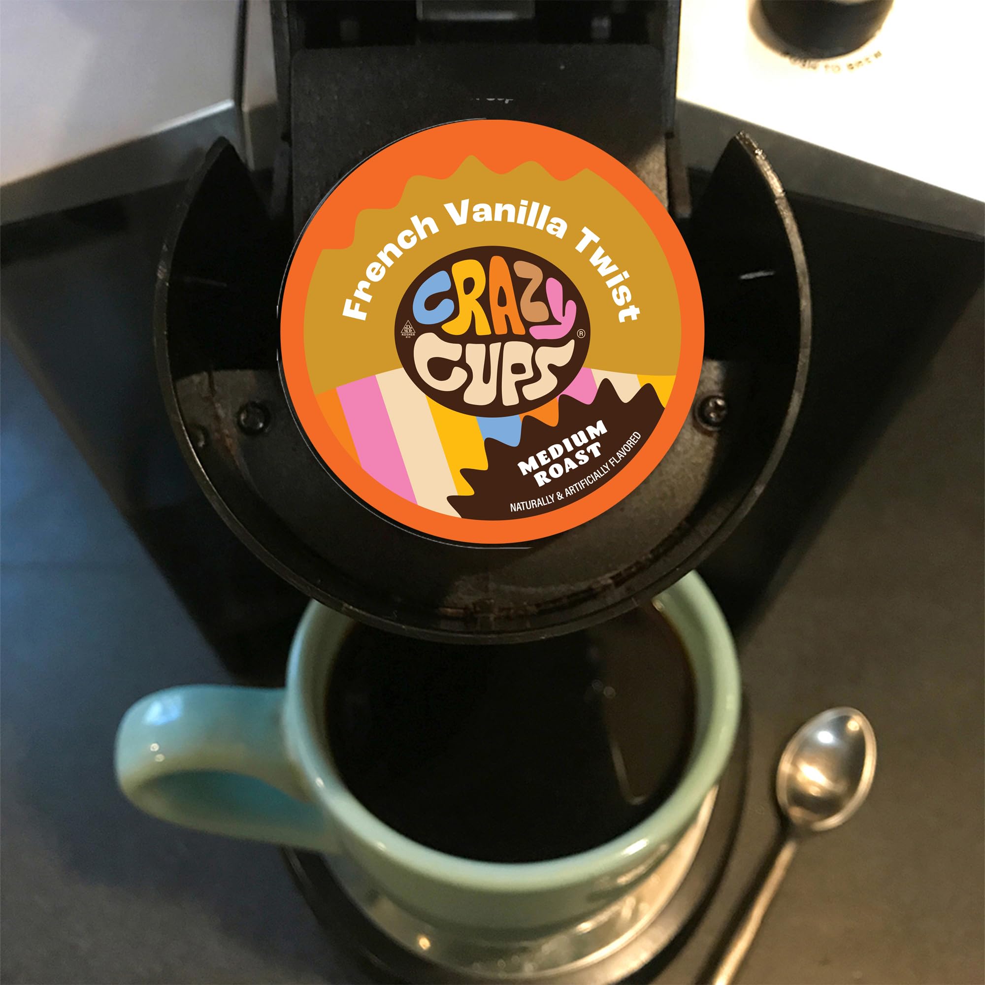 Amazon.com : Crazy Cups Flavored Coffee Pods Variety Pack, Fully
