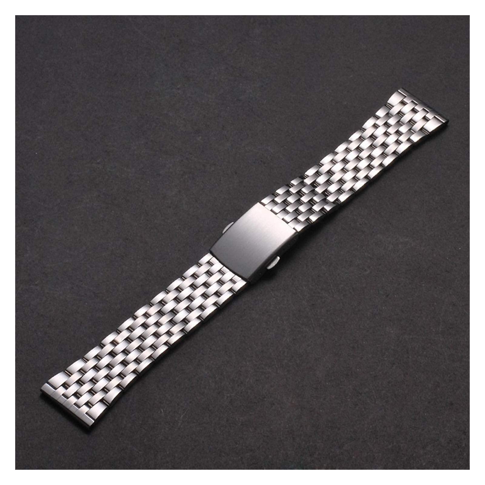 Sangle de montée acier inoxydable bracelet montre connectée 22mm - 7