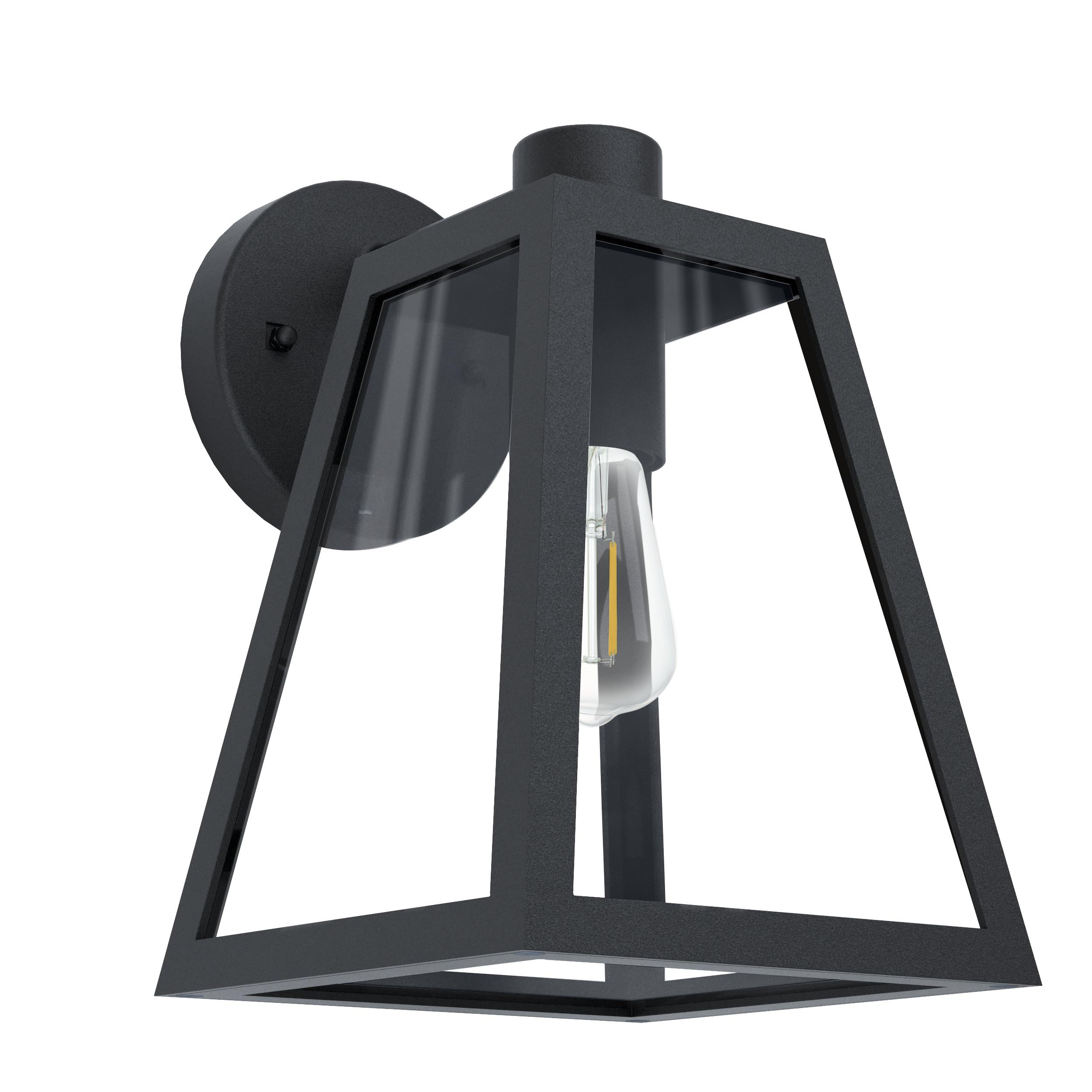 EGLO Outdoor Wall Lamp Mirandola, 1-Flame Vintage Exterior Light