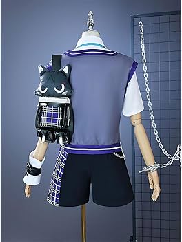 Amazon.co.jp: 原神 コスプレ衣装 放浪者 ほうろうしゃ コラボ フル