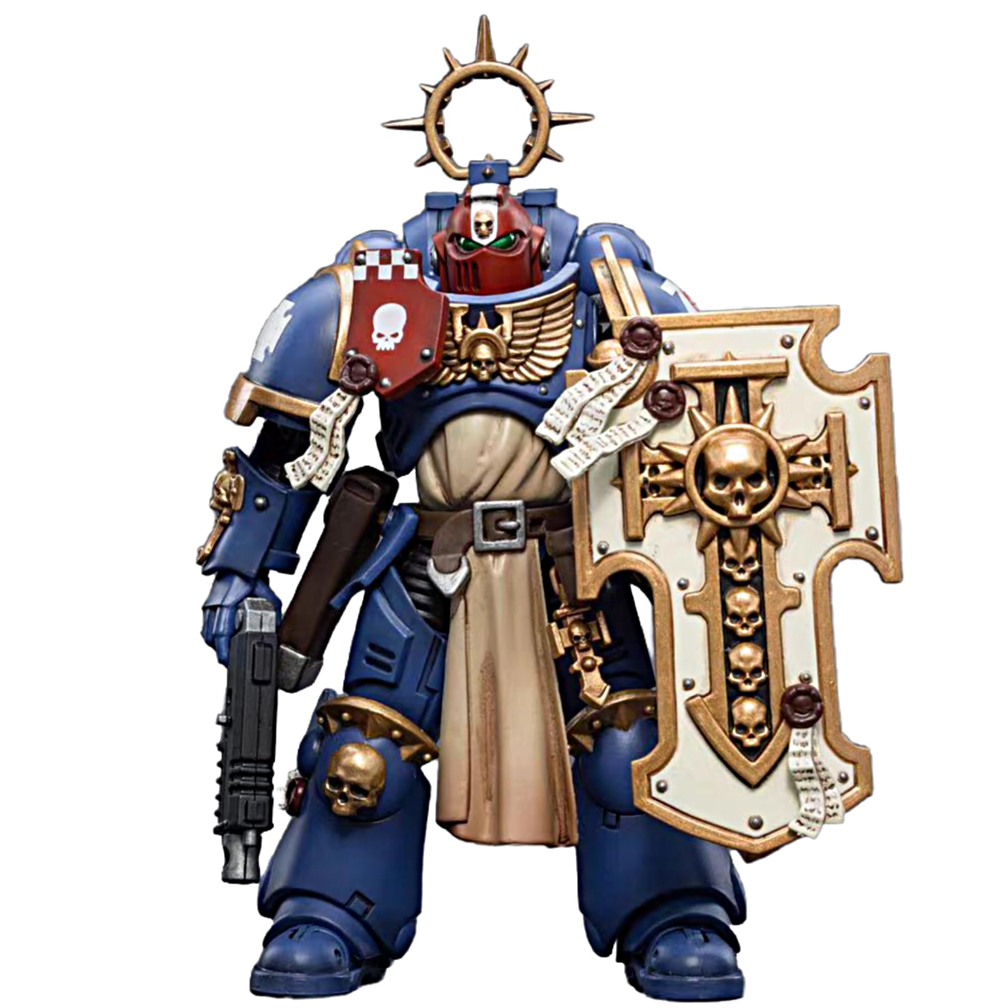 JOYTOY Warhammer 40K 1/18 Action Figure Ultramarines Bladeguard Veterano Fratello Sergente Proximo Modello da collezione