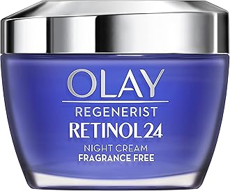 Olay Regenerist Retinol24 Night Face Cream Moisturiser With Retinol and Vitamin B3 50 ml, Fragrance