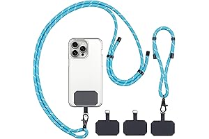 Universal Cell Phone Lanyard with Wrist Strap, Adjustable Crossbody Phone Lanyard