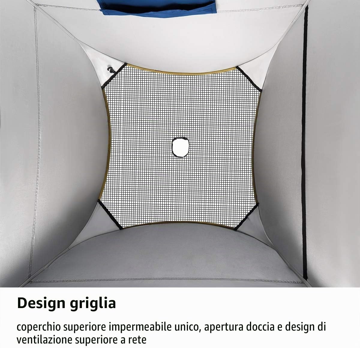 Tenda da doccia pop-up istantanea, Paradiso per la privacy per Spogliatoio portatile con borsa da trasporto per campeggio, escursionismo, spiaggia, bagno