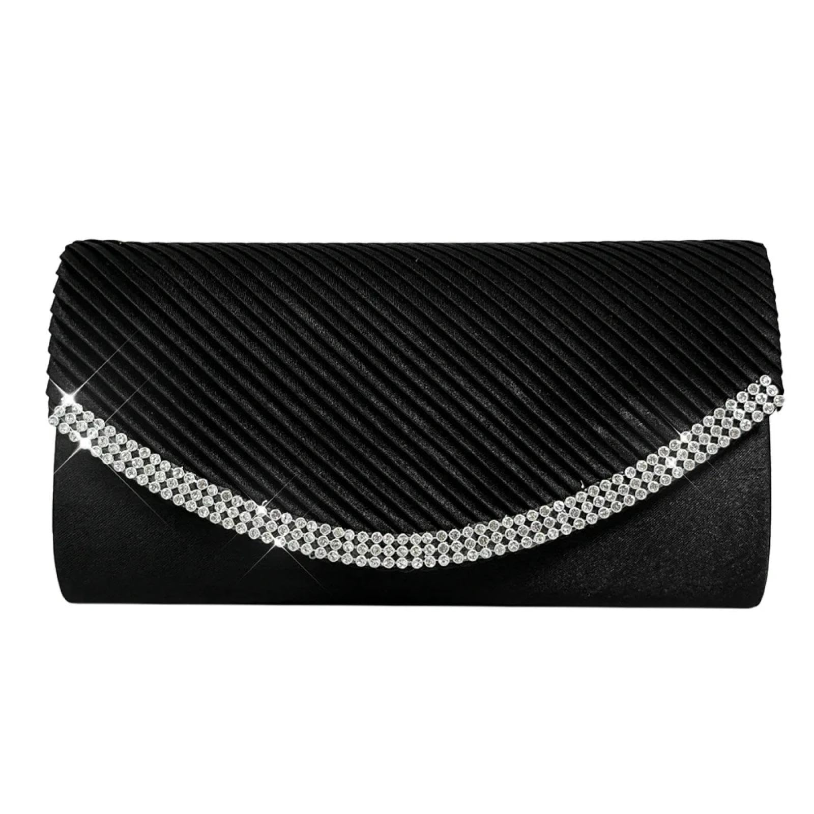 Bolso De Noche Bolso De Noche Bolso De Mano Bolso De Mano De Moda para Mujer Bolso De Hombro Bolso De Terciopelo para Fiesta Boda Bolso Negro