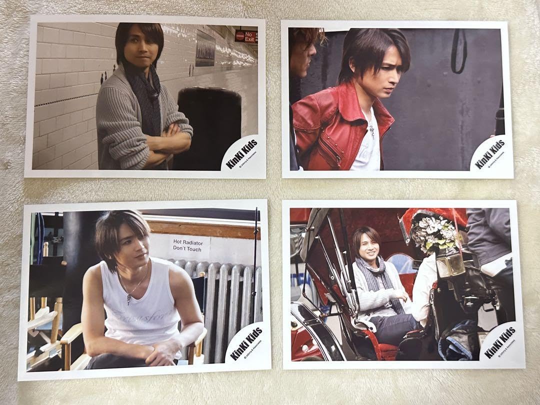 Kinki Kids 堂本光一 公式写真 まとめ売り④ 値下げ【レア】KinKi Kids 堂本光一 堂本剛 公式生写真4枚セット
