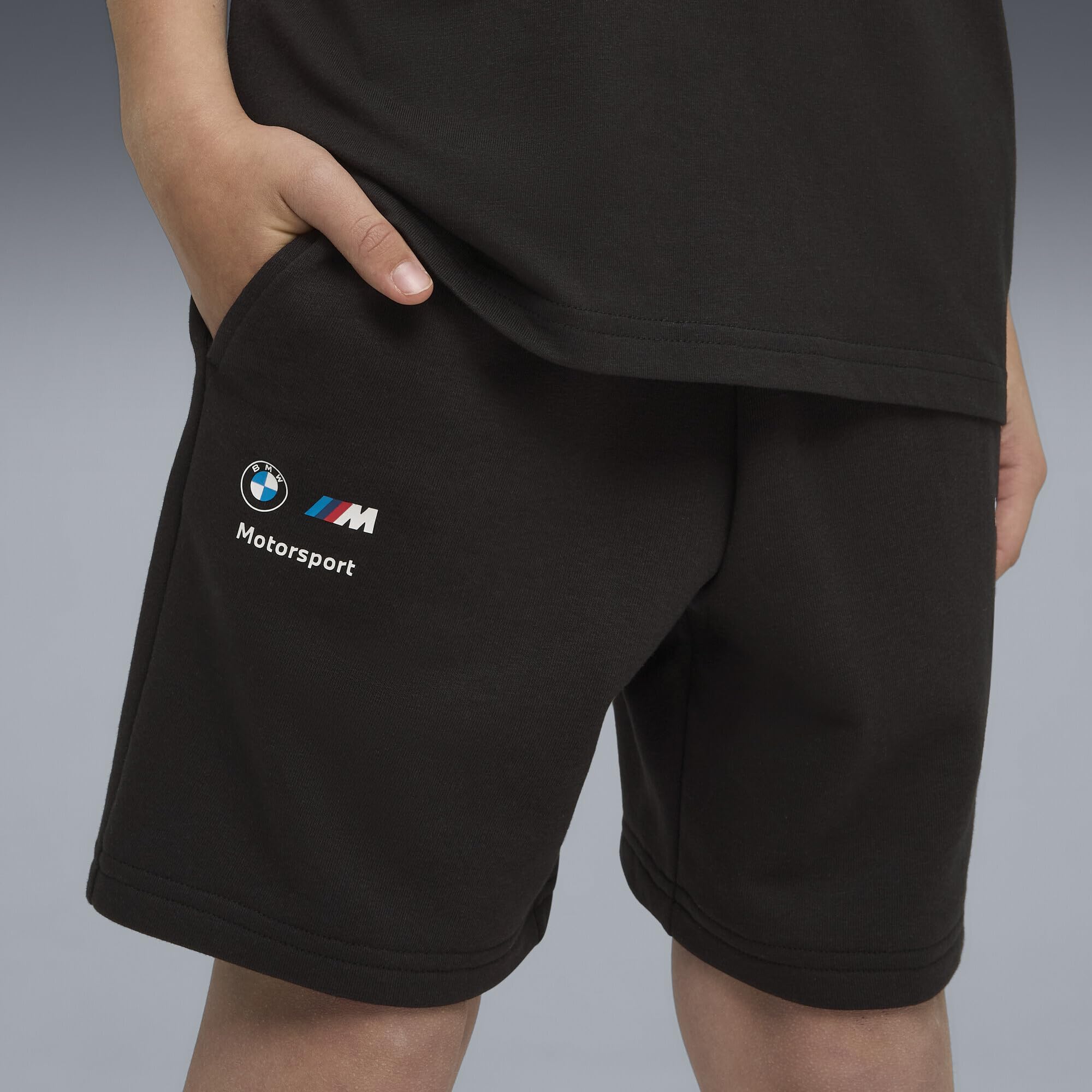 PUMA BMW MMS Kids Ess Shorts 6" - Short tricoté - Short tricoté - Mixte
