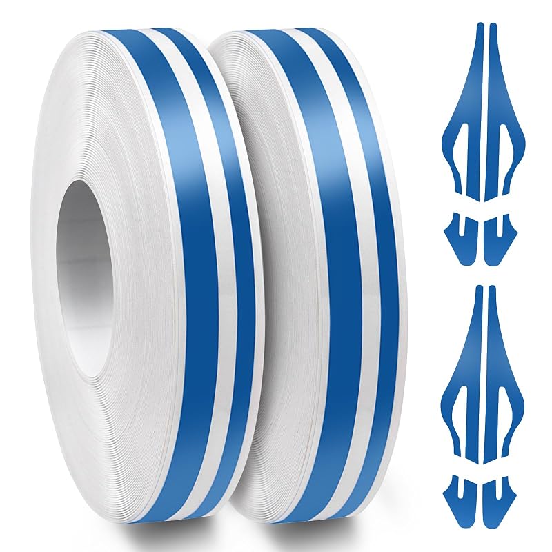 Fita Pinstriping Automotiva Spurtar Azul em Vinil – 2 Rolos de 9,75 m