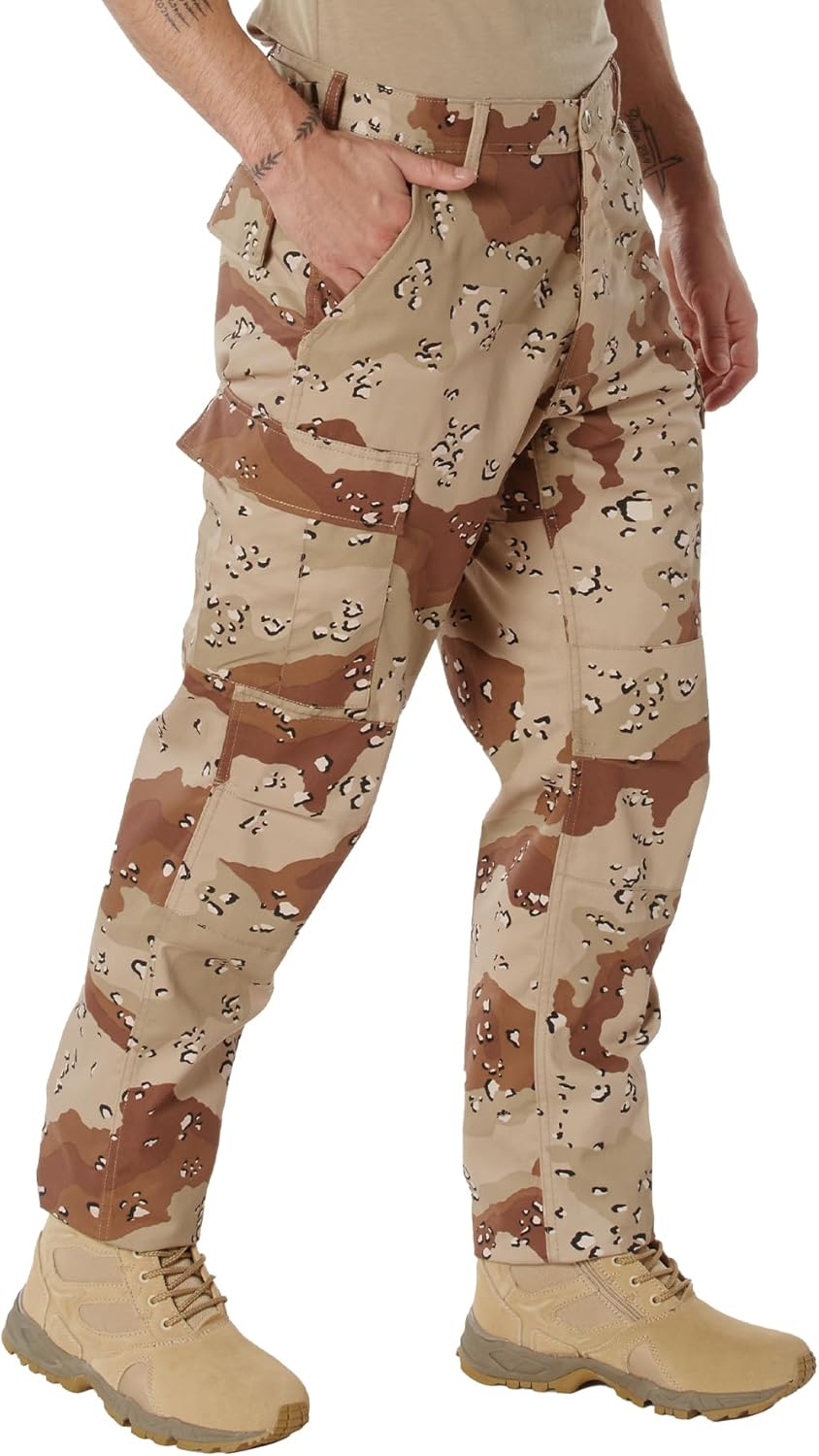 Rothco Tactical BDU Pants – Rugged Cargo Outdoor Hiking EDC Work Uniform - Image 7