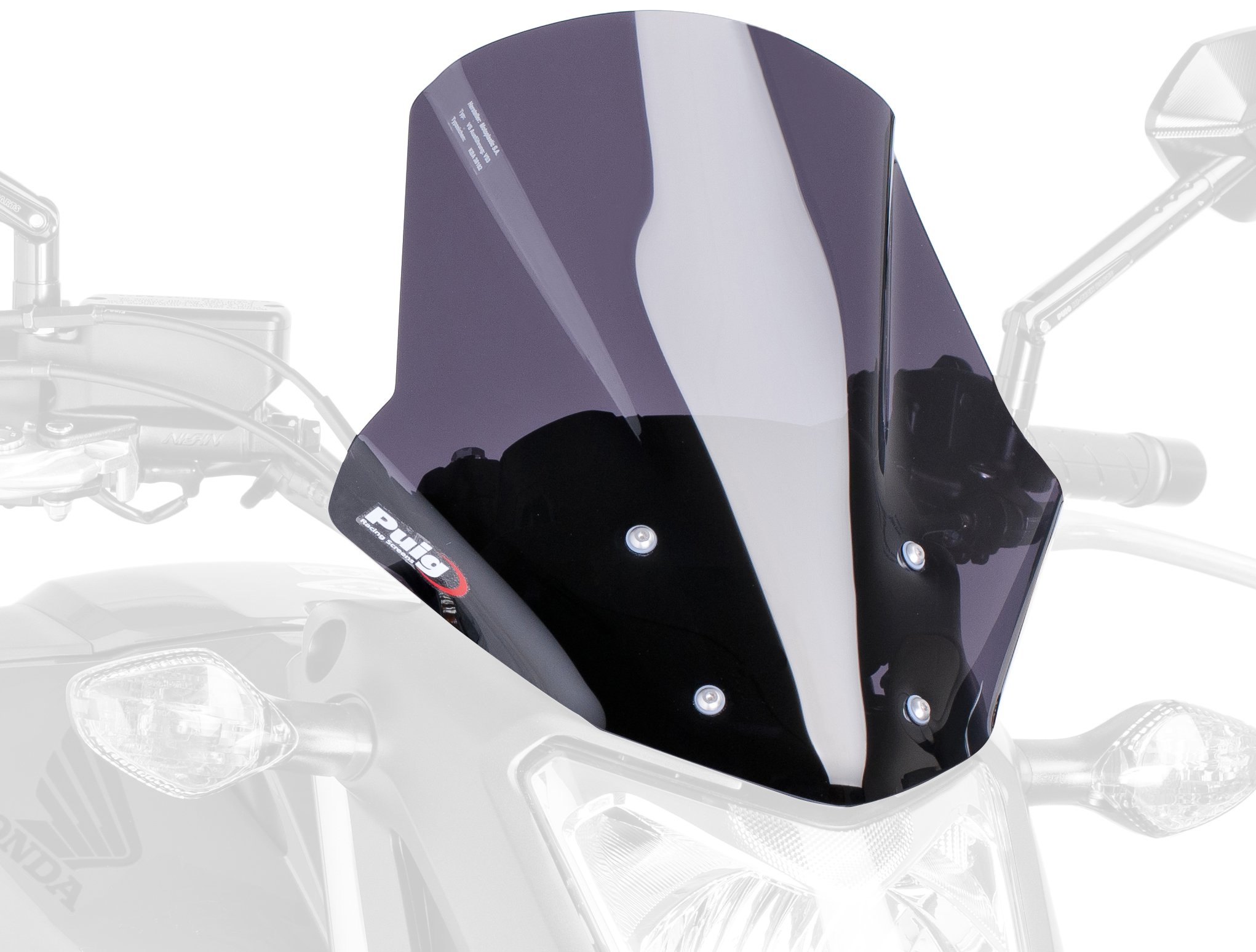 Puig Racing Screen | Dark Smoke | Honda NC 750 S 2014>2020