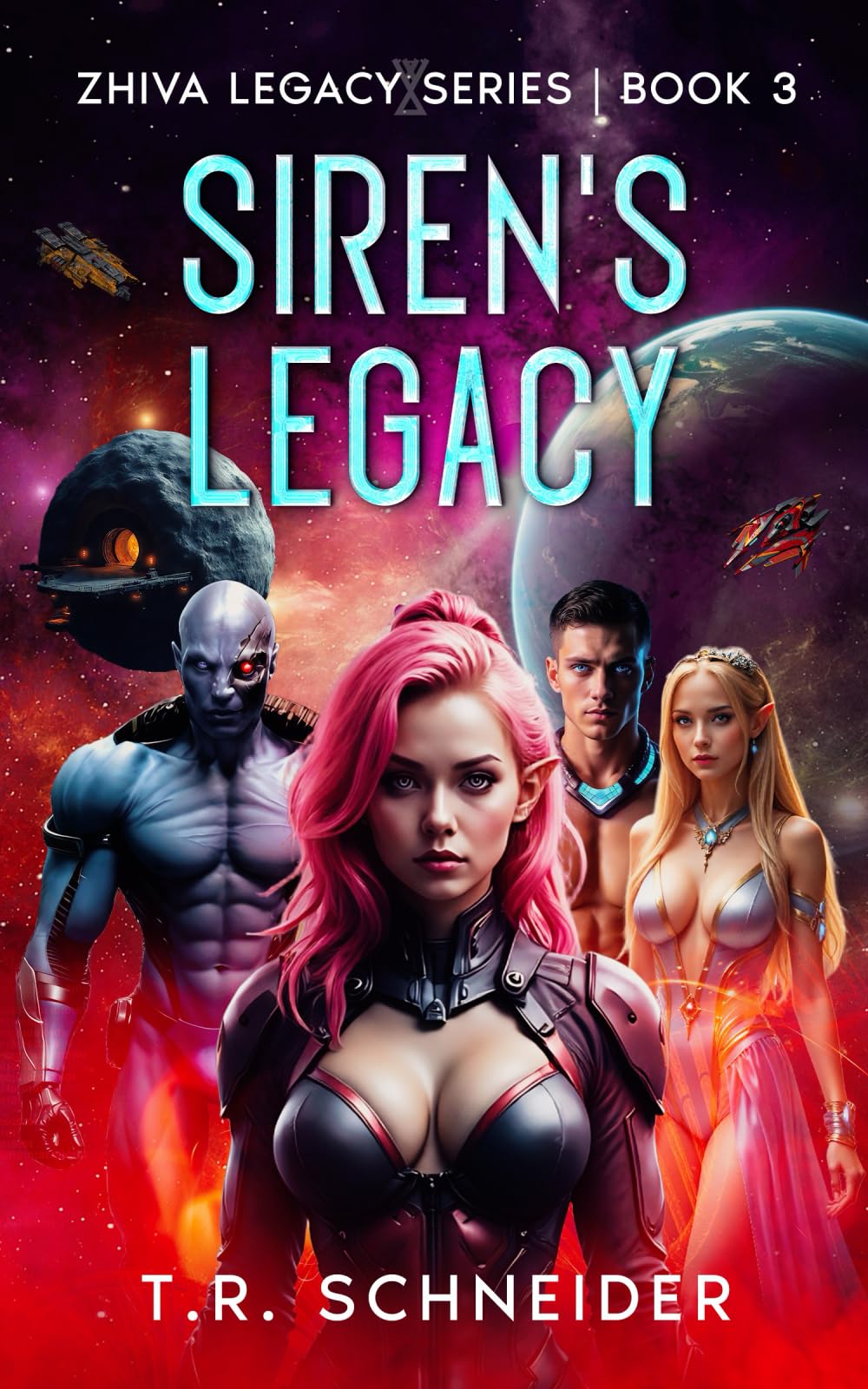 Siren's Legacy: A Dystopian Space Opera of Empires, Passion, and Genetic Conspiracy (Zhiva Legacy)