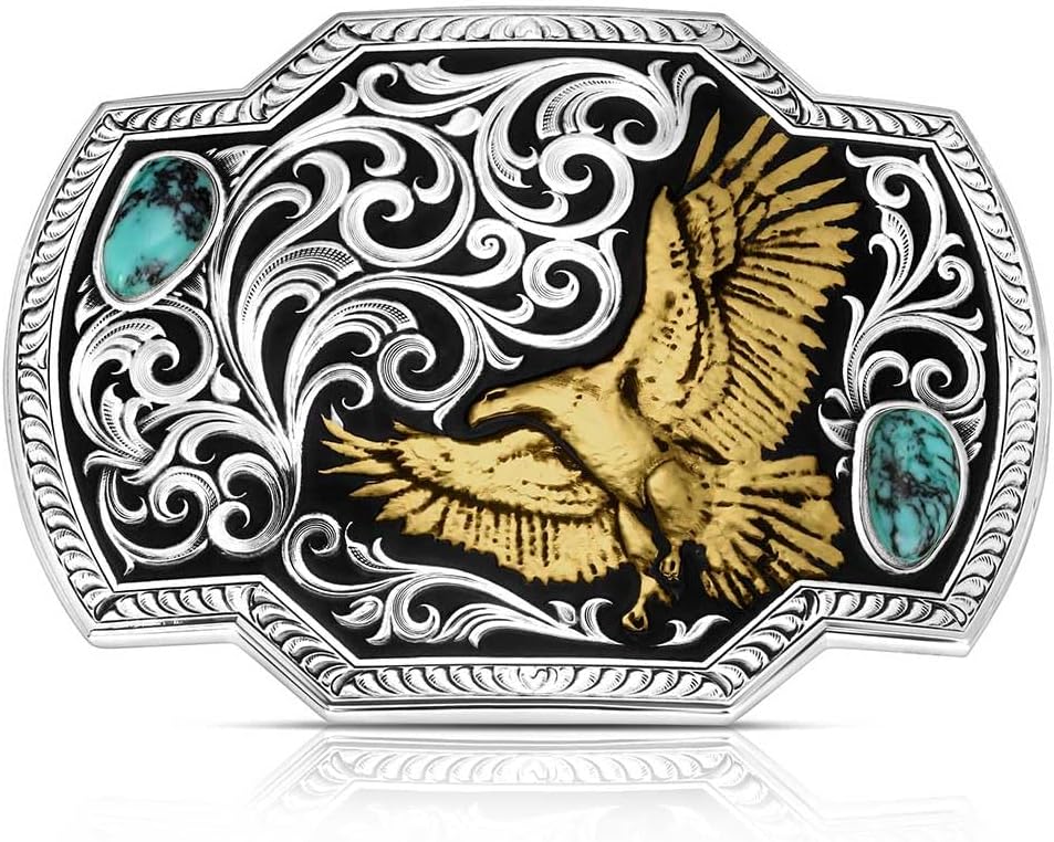 Montana Silversmiths Western Lifestyle Wildlife Series Made in the USA Belt Buckle