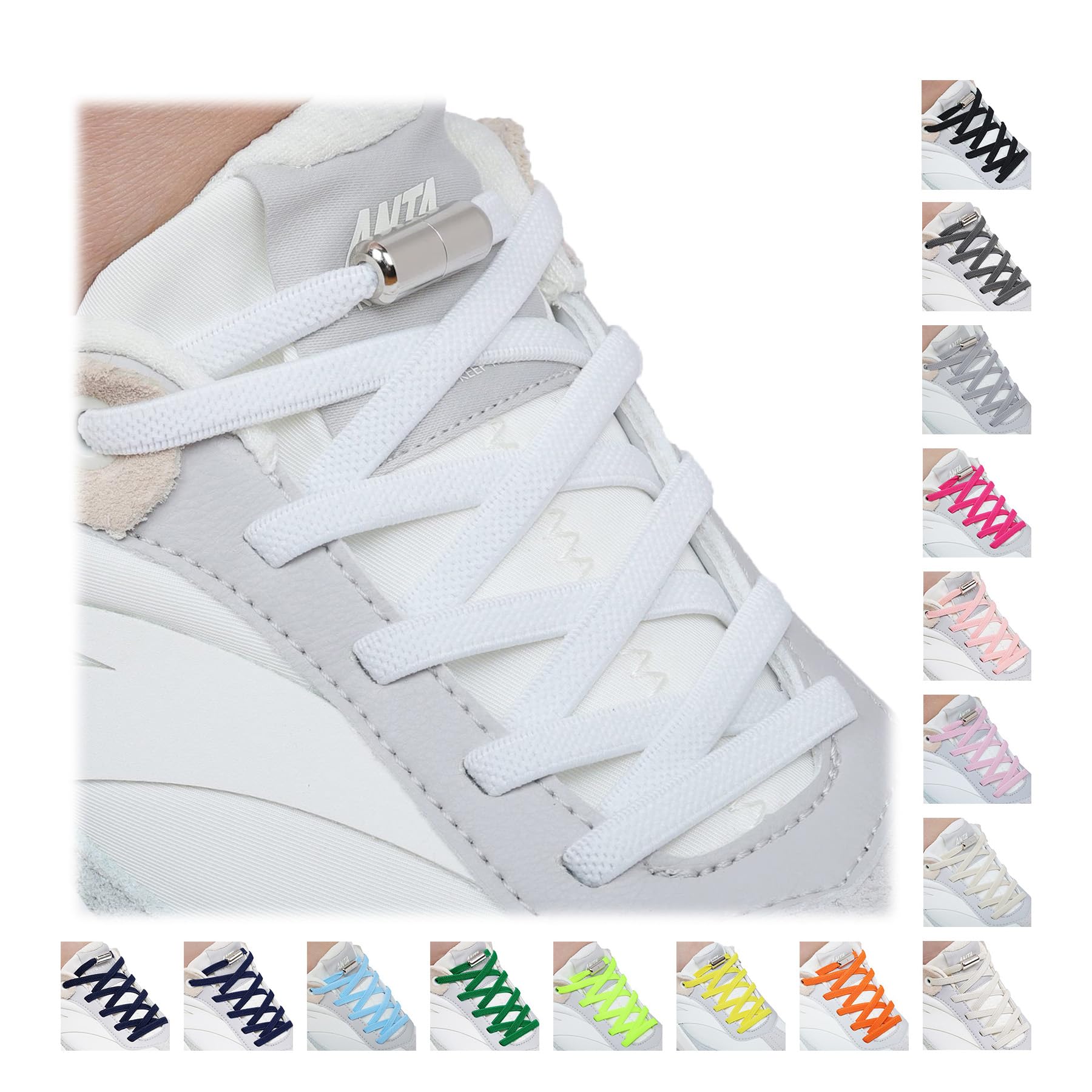 Handshop Elastic laces for Trainers,Casual shoes,Sneakers