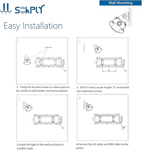 Miniatura 4 de Luz LED a prueba de explosiones de 4 pies con certificación UL844 80W 10400Lm (400W HPS Eqv.), Clase I División II Luminarias industriales con