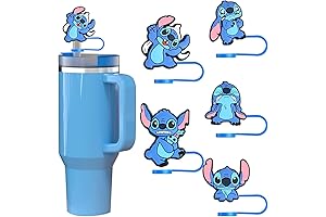 5Pcs Stanley Straw Cap Cover for Tumbler Mug, Travel Cup Straw Topper Accessories