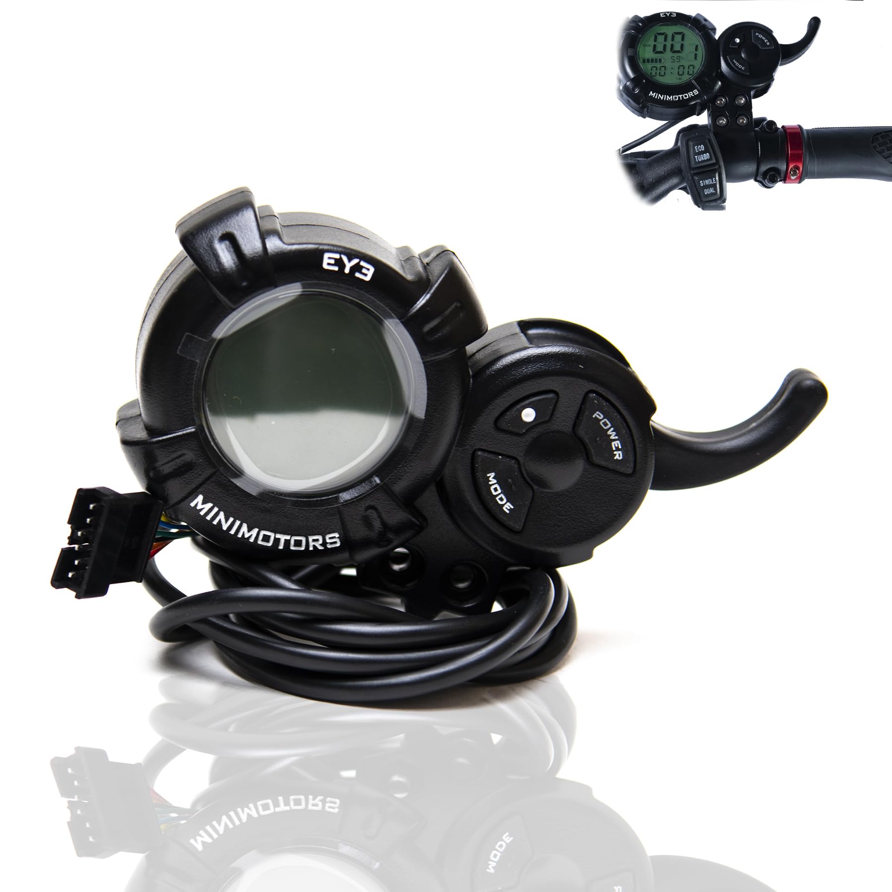 RAOOGO 52V 60V 72V EY3 Display LCD for Dualtron 2 Victor Warrior 11 EYE3 Scooter