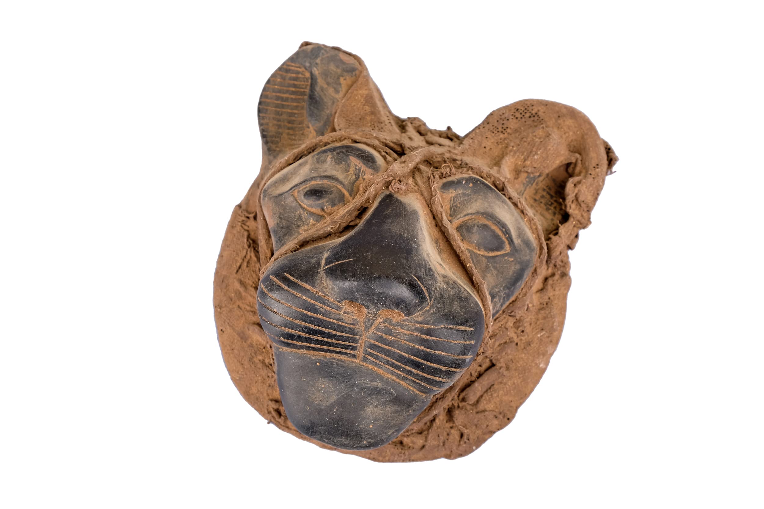 Head of Sekhmet, vintage wall hanging relief heavy black stone made in Egypt.also spelled of Sakhmet, in Egyptian religion,a god of the war, healing and destroyer of the enemies of the sun god Ra