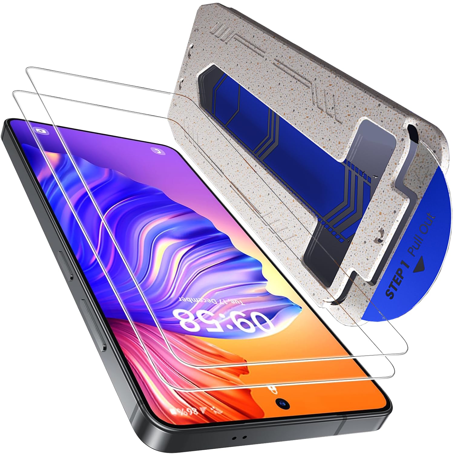 Mr.Shield Align-X Screen Protector for Samsung Galaxy S26 Ultra, 9H Hardness Tempered Glass Screen Guard, Military Grade Protection, Easy Install, Case-Friendly, Anti-Static – 1 Pack-picture-14