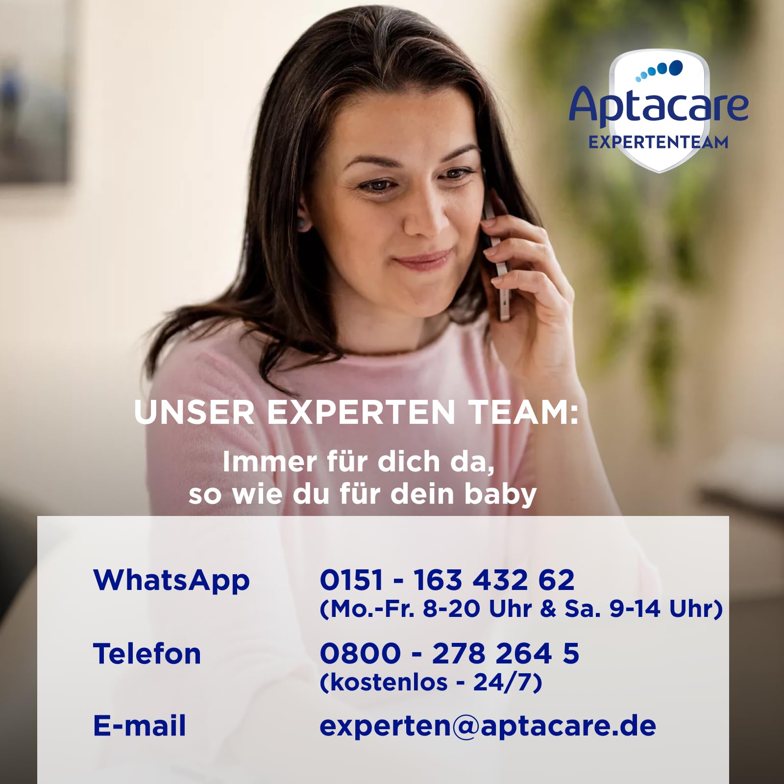 Aptamil HA PRE – Anfangsmilch von Geburt an, Mit DHA, Nur Laktose, Ohne Palmöl, Babynahrung, Milchpulver, 1 x 800 g