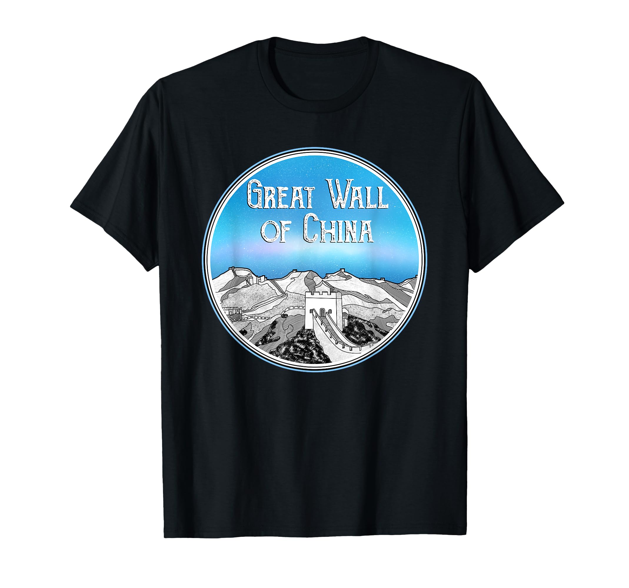 THE GREAT CHINA WALL グラフィック カットソー 中国長城 Amazon | 万里の長城 The Great Wall of China Tシャツ | Tシャツ