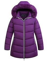 Pefflarge Women's Plus Size (4XL) Winter Windproof Warm Down Coats Waterproof Thicken Hooded Fashions Puffer Jacket