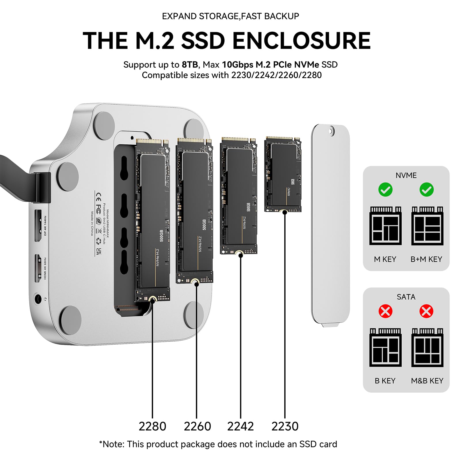 Amazon.co.jp: Minisopuru iExpandMate MINI4MAX Mac mini M4ドック 4K