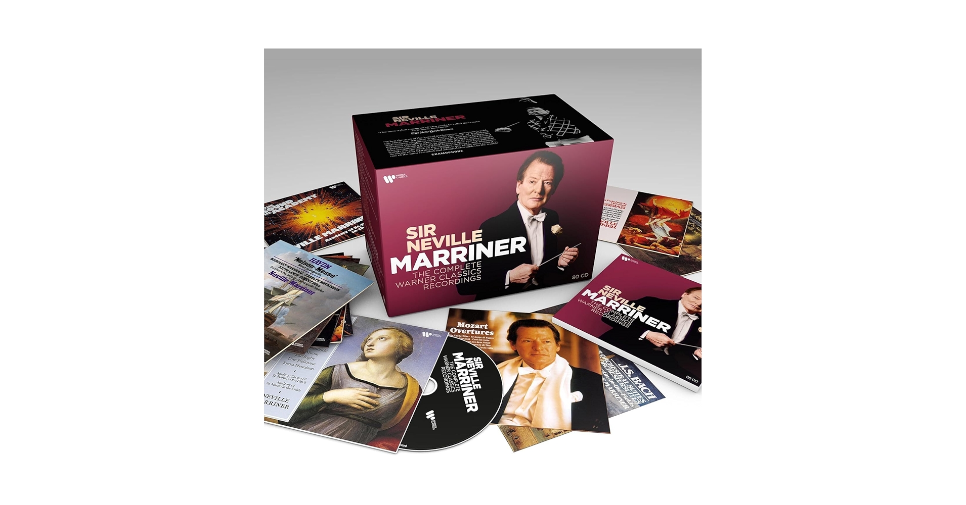 クラシック Neville marriner Complete Warner 80CD Neville Marriner (conductor): The Complete Warner Classics