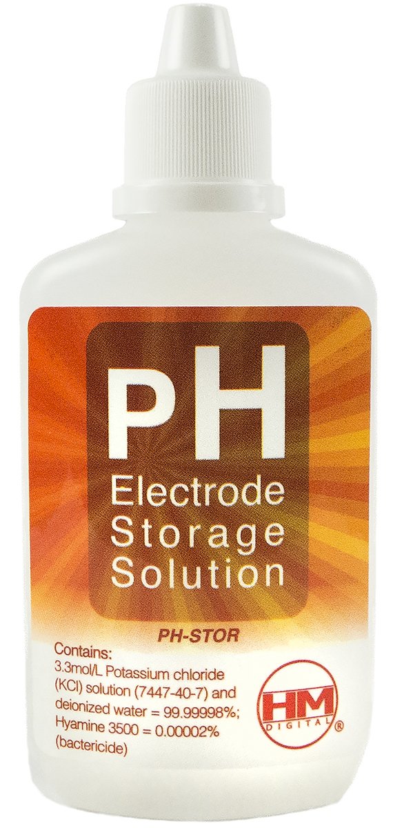 HM Digital pH Electrode Storage Solution - 60 cc / 2 oz (10/Cs)