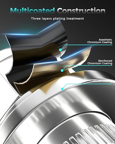 Vista 5 de ZOFFI 20 tuercas de rueda hexagonales M12x1.25 de 13/16 pulgadas, cromadas, estilo OEM de fábrica, repuesto para ruedas de fábrica Infiniti QX60 G37