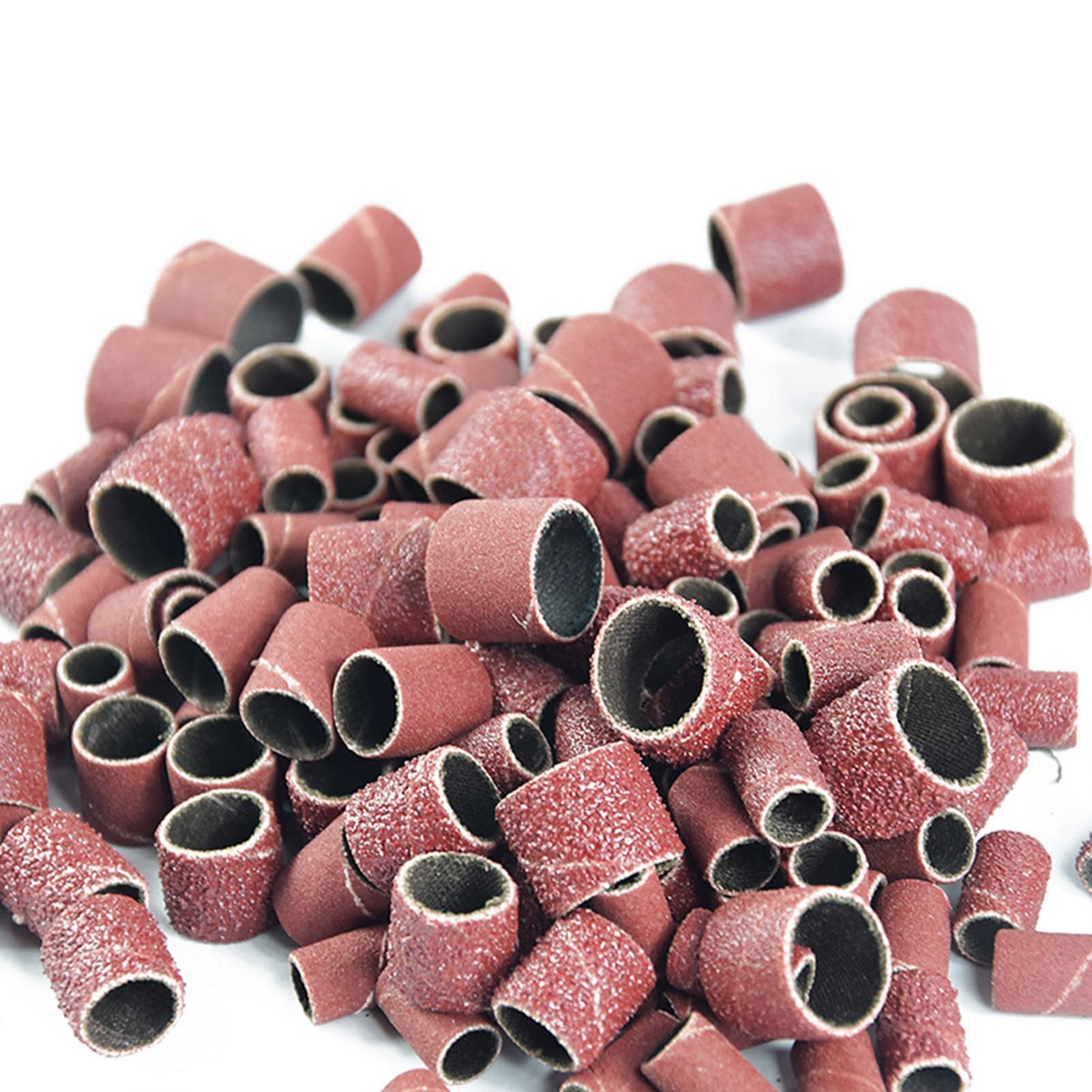 338 stuks schuurhulzen set met, 80 120 320 korrel schuurtrommelset met 1/2 3/8 1/4 inch schuurdoornen voor Dremel-accessoires gereedschap