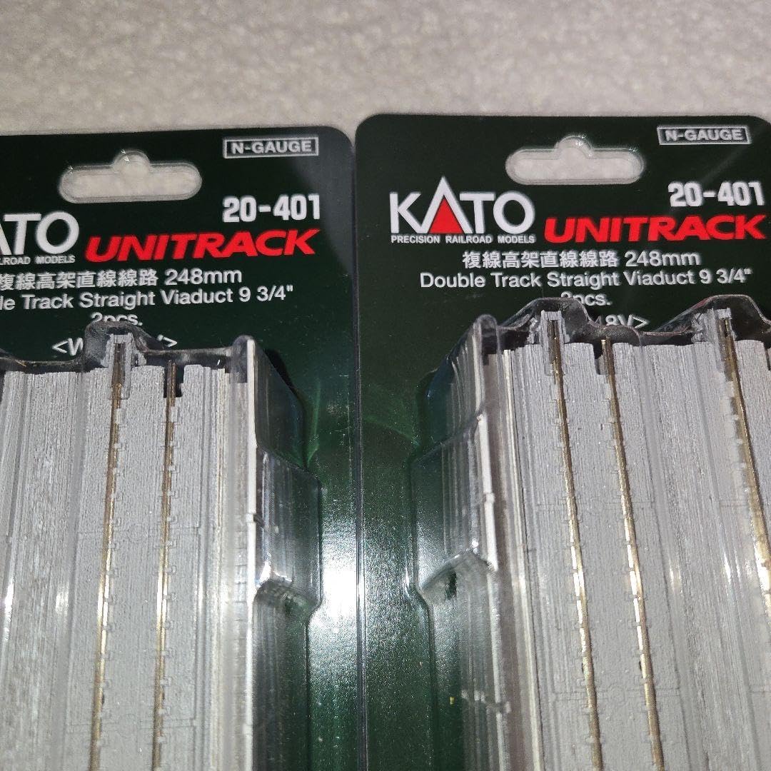 カトー複線高架直線線路セット KATO カトー 複線 線路 曲線 カーブ