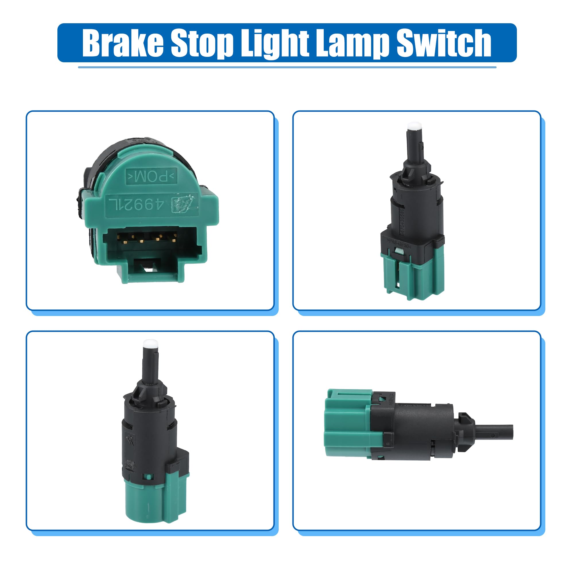 uxcell Interruttore luci stop luce piedistallo No.9670430580 per Peugeot ELysee 301 2008