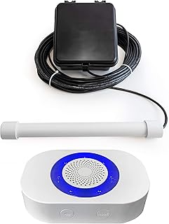Dakota Alert Driveway Alarm Sensor - DCPA-4k Plus Driveway Alarms Wireless Outside Weatherproof Alert System, 1-Mile-Long Range Sensors, Receiver & Vehicle Detecting Probe Transmitter & 50' Wire