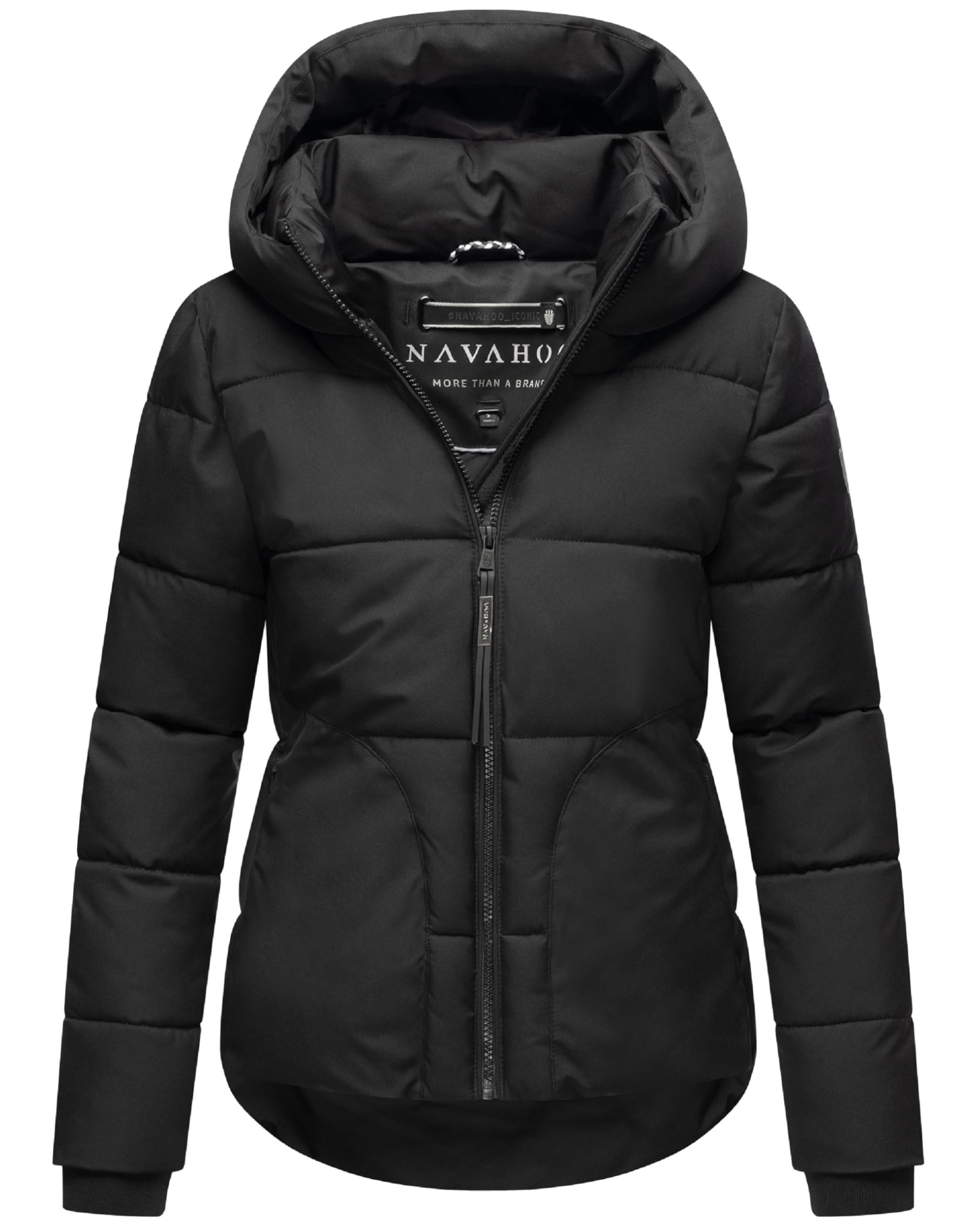 Navahoo Damen Winterjacke Lachperle XIV Black Gr. L