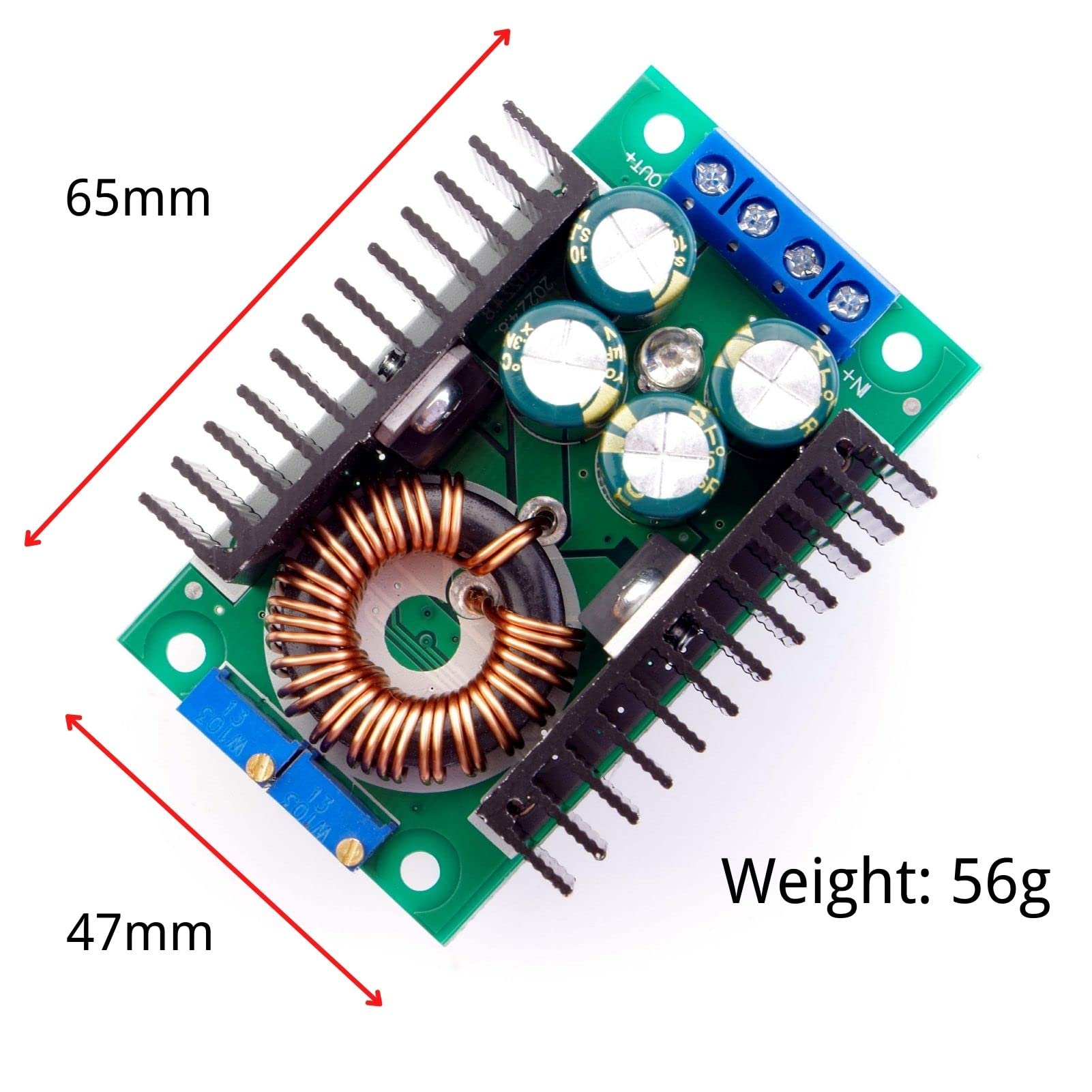 Step Down Converter DC-DC przetwornik 7-40 V do 1,2-35 V regulator napięcia 300 W Buck Converter 12 V 24 V zasilacz moduły