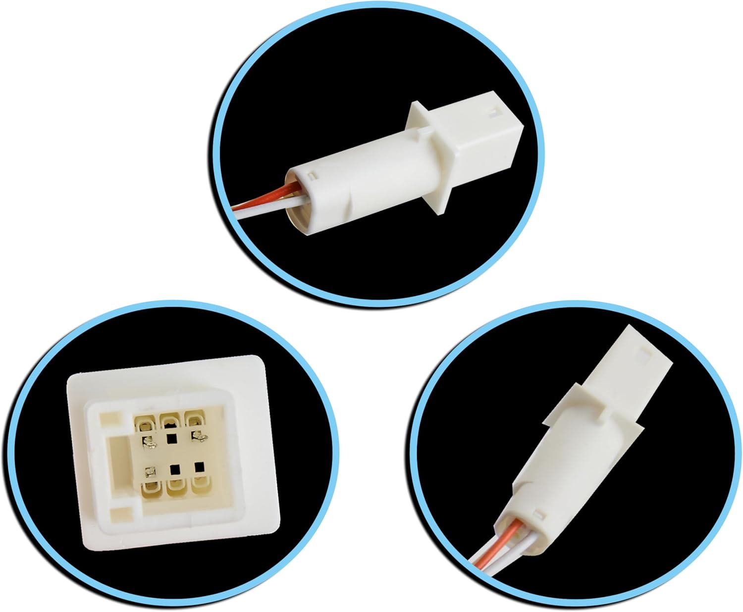 Side View Mirror Fits for Toyota Camry 2007-2011.Painted Black Power Adjustment(Glass) Driver Side