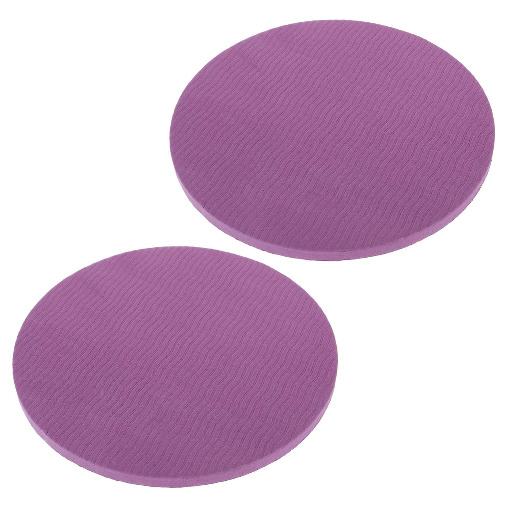 KICHOUSE Versatile Fitness Mat Set Yoga Kneeling Pad with Non-slip Silicone for Comfortable Exercise