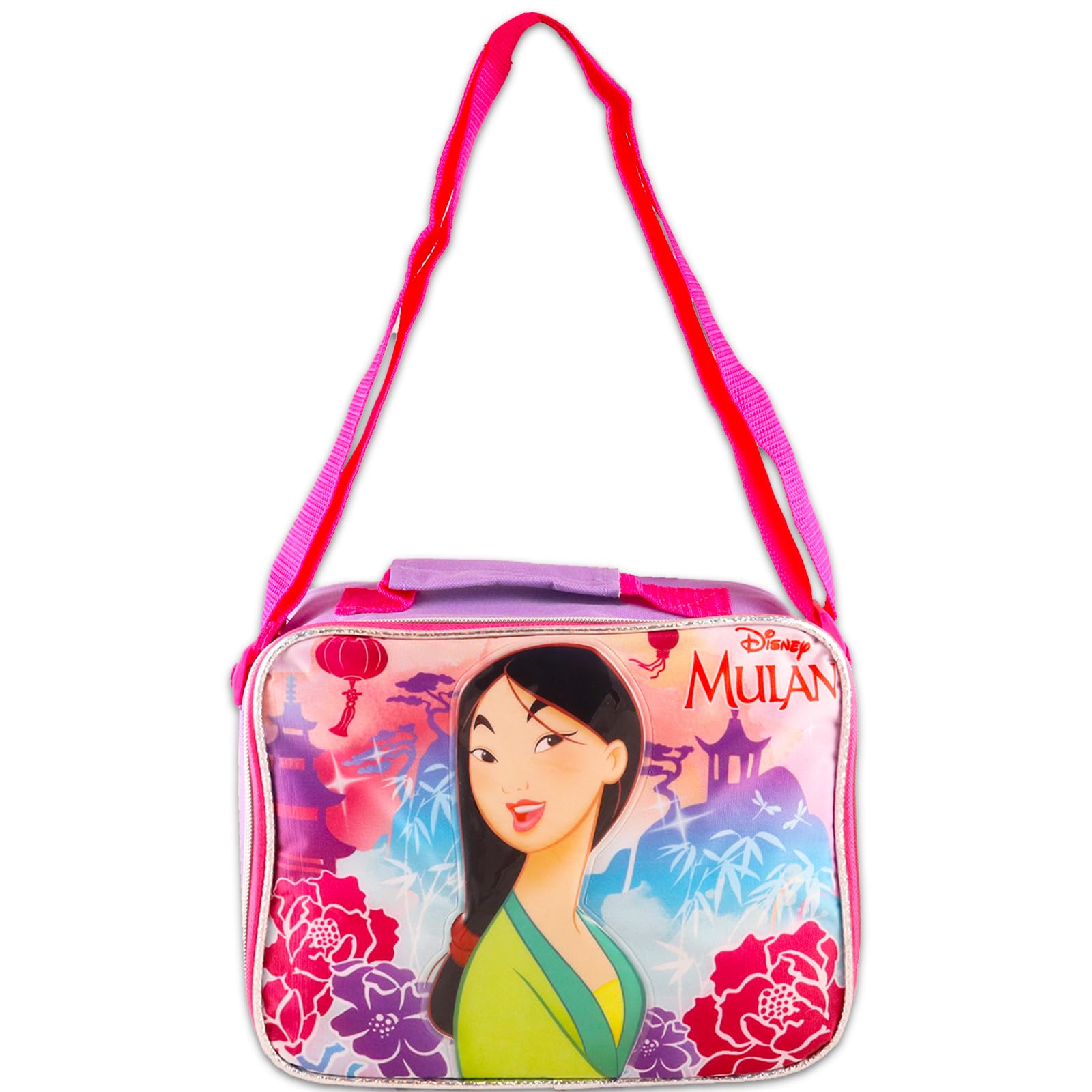 Disney Mulan Lunchbox für Mädchen, mit isolierter Lunchtasche und mehr
