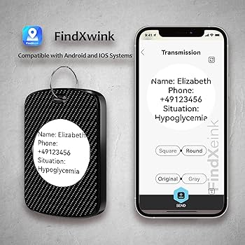 Amazon.com: FindXeink E-Ink Finder Tag, Tracker for Apple