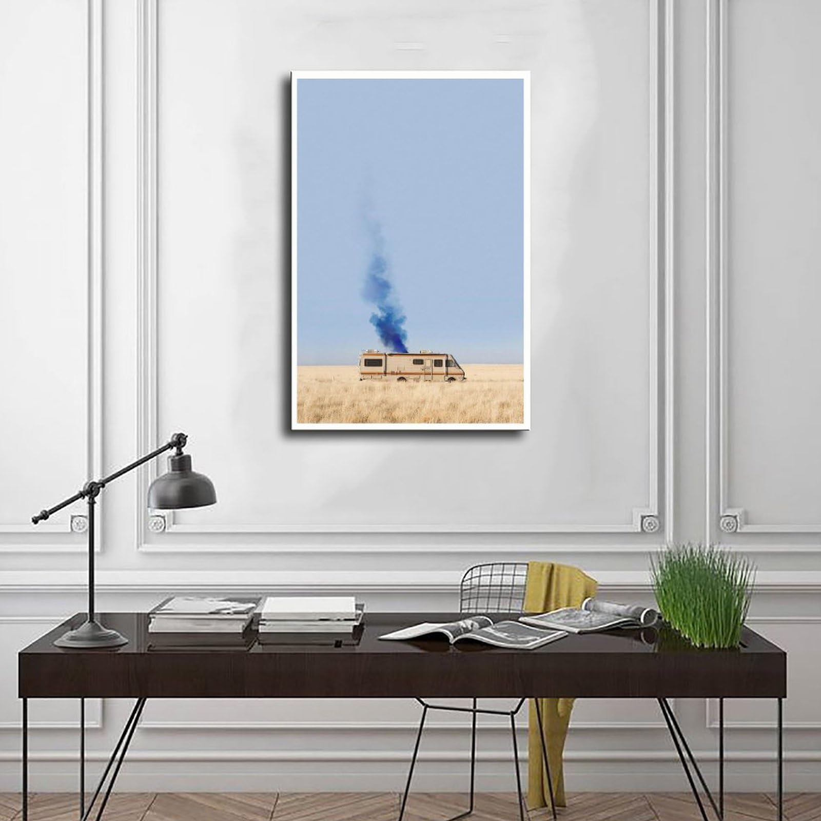 Poster Su Tela Breaking Bad Stile Vintage, Decorazione Da Parete Per Soggiorno E Camera, 30x45 Cm, Senza Cornice