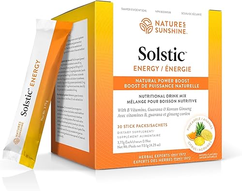 Nature's Sunshine Solstic Energy, 0.14 onzas cada uno, 30 unidades (paquete de 1)