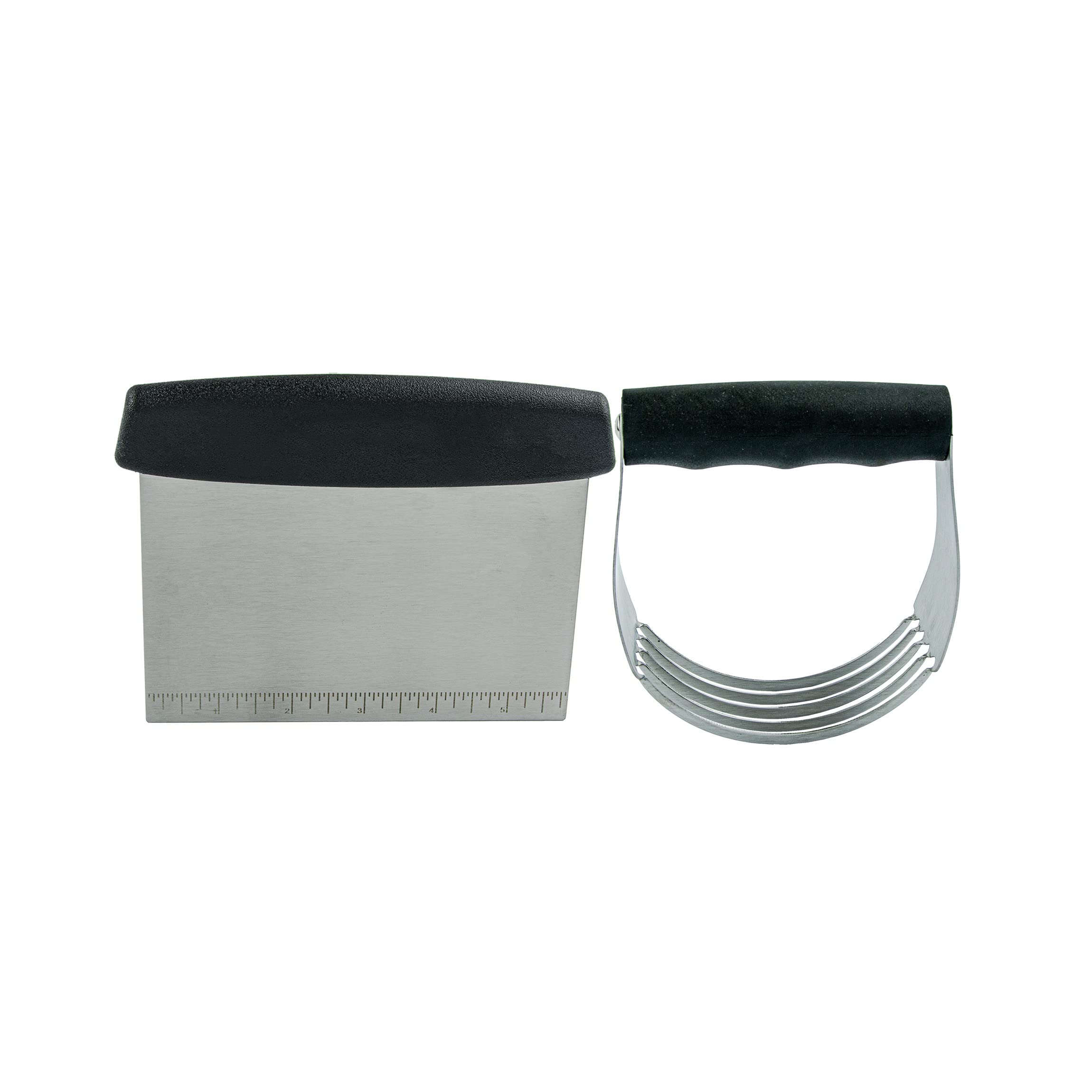 Kitchen 2 PC Baking Tool Set, Pastry Blender and Scraper
