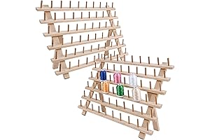 Simthread Wooden Hair Rack for Braiding