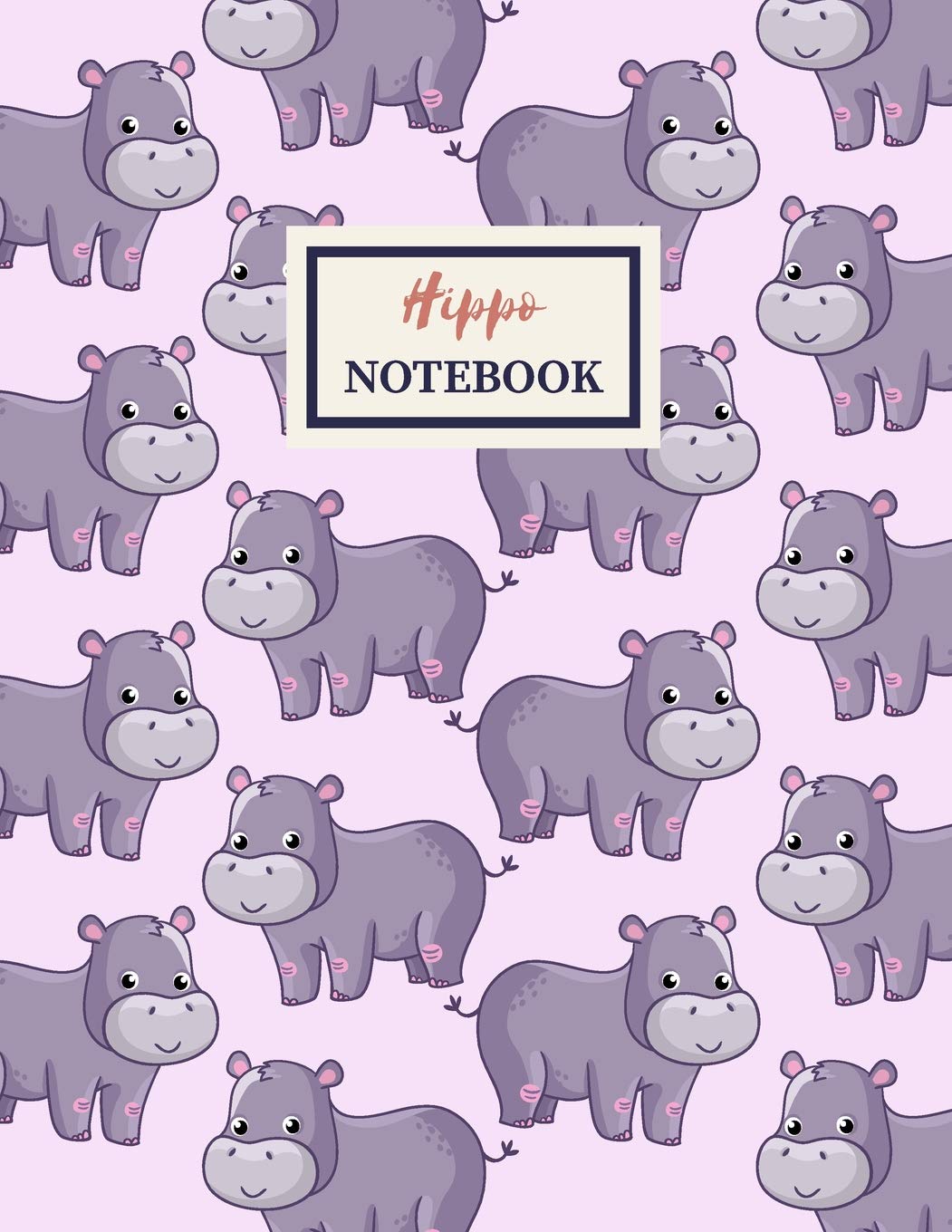 HIPPO Notebook: Composition Book: Wide Ruled Journal