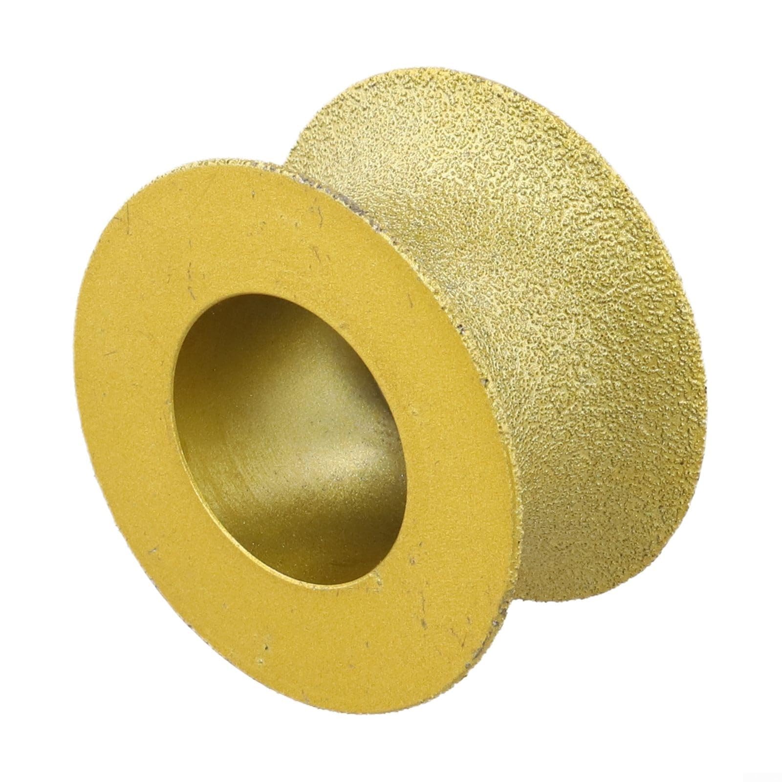 Mola a testa tonda brasata sottovuoto 74 x 20 mm per l'uso su superfici dure in pietra e vetro in lavori di costruzione (15 mm)