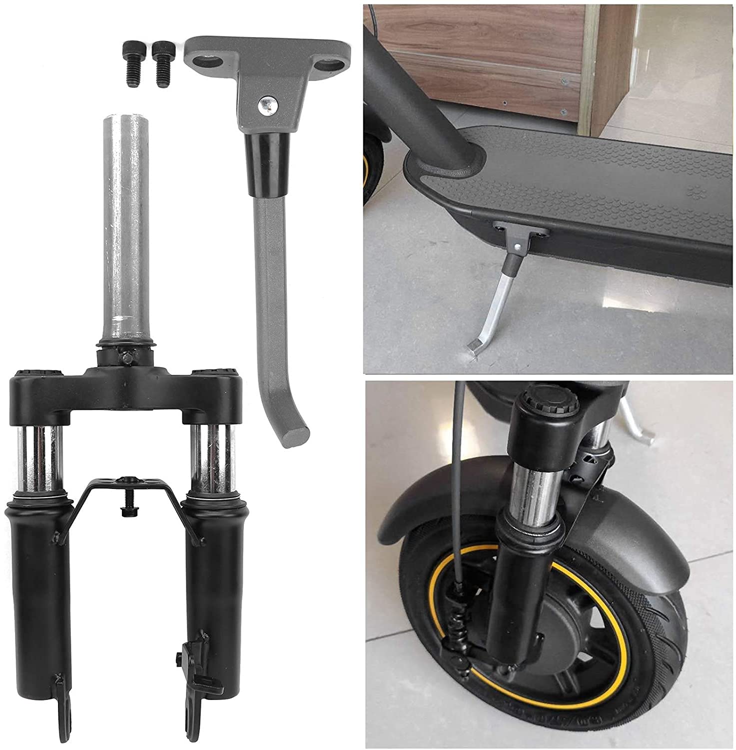 Set di ammortizzatori e parafanghi per Forcella di Sospensione Anteriore di Monopattino Elettrico Max G30
